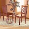 Baxton Studio Nicolette Modern and Contemporary Walnut Brown Finished Wood 2-Piece Dining Chair Set 179-11388-Zoro - alternate 2